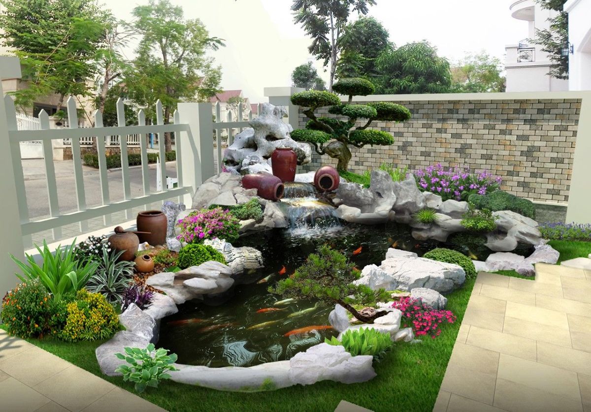 Hồ cá mùa mưa - Nước mưa tràn vào hồ và cách xử lý
